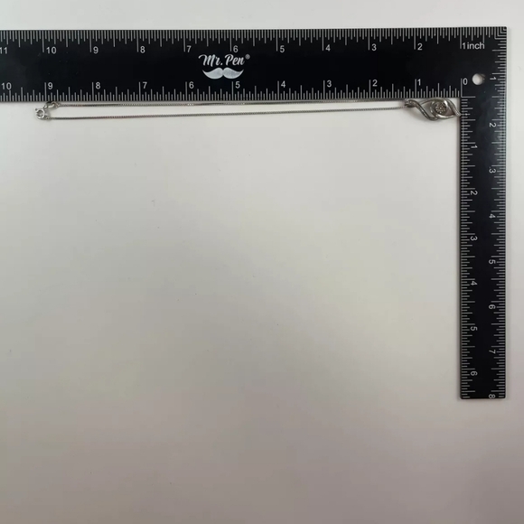 BSI GENUINE DIAMOND 16" 1MM Sterling Silver box chain necklace 7.0G - Picture 7 of 7